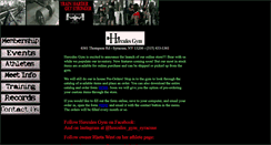 Desktop Screenshot of herculesgym.net